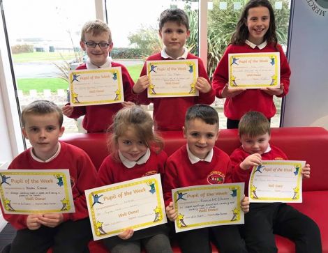 Our first Pupil of the Week winners for November!