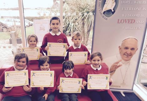 As November draws to a close our Pupil of the Week winners were delighted to receive their accolades today.
