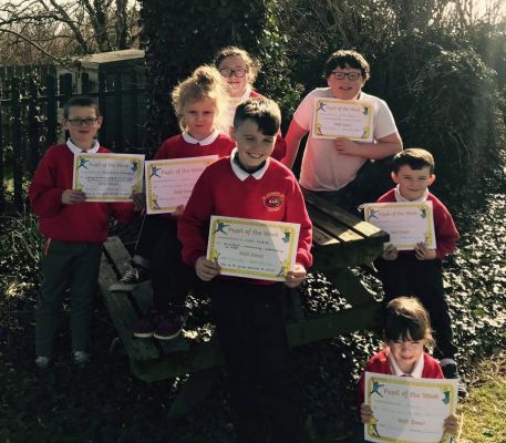 There was a hint of Spring in the air today as Lucy, Jake, Hollie, Matthew, Leo, Connor and Brógán all took home the Pupil of the Week accolades.